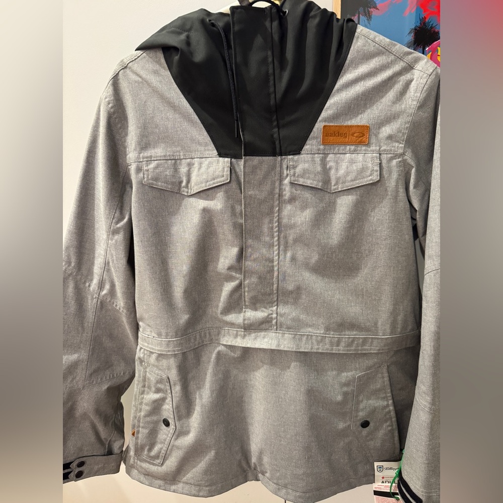 Oakley Gray Biozone Pullover Jacket